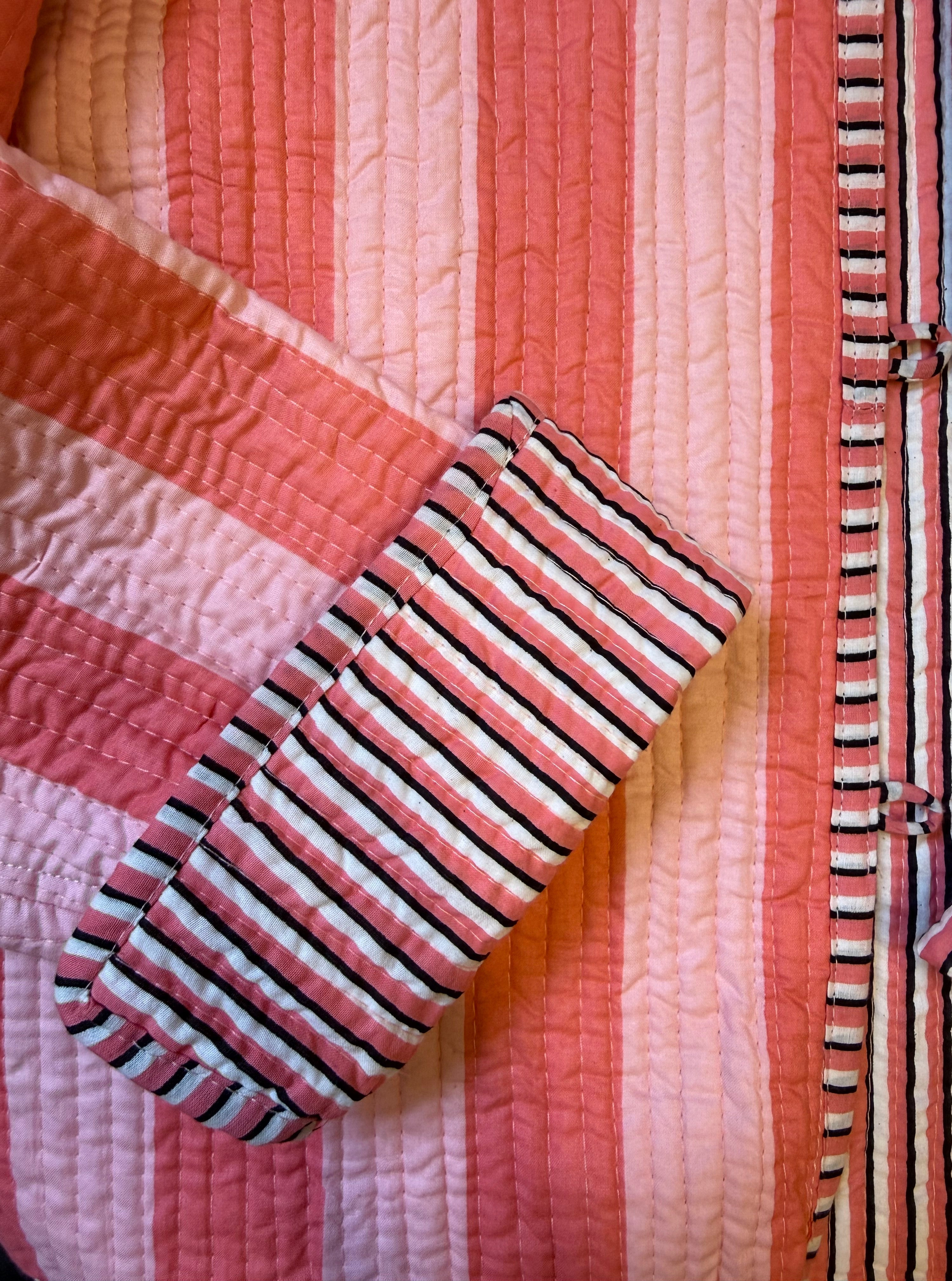 Jacket - Pink Stripe