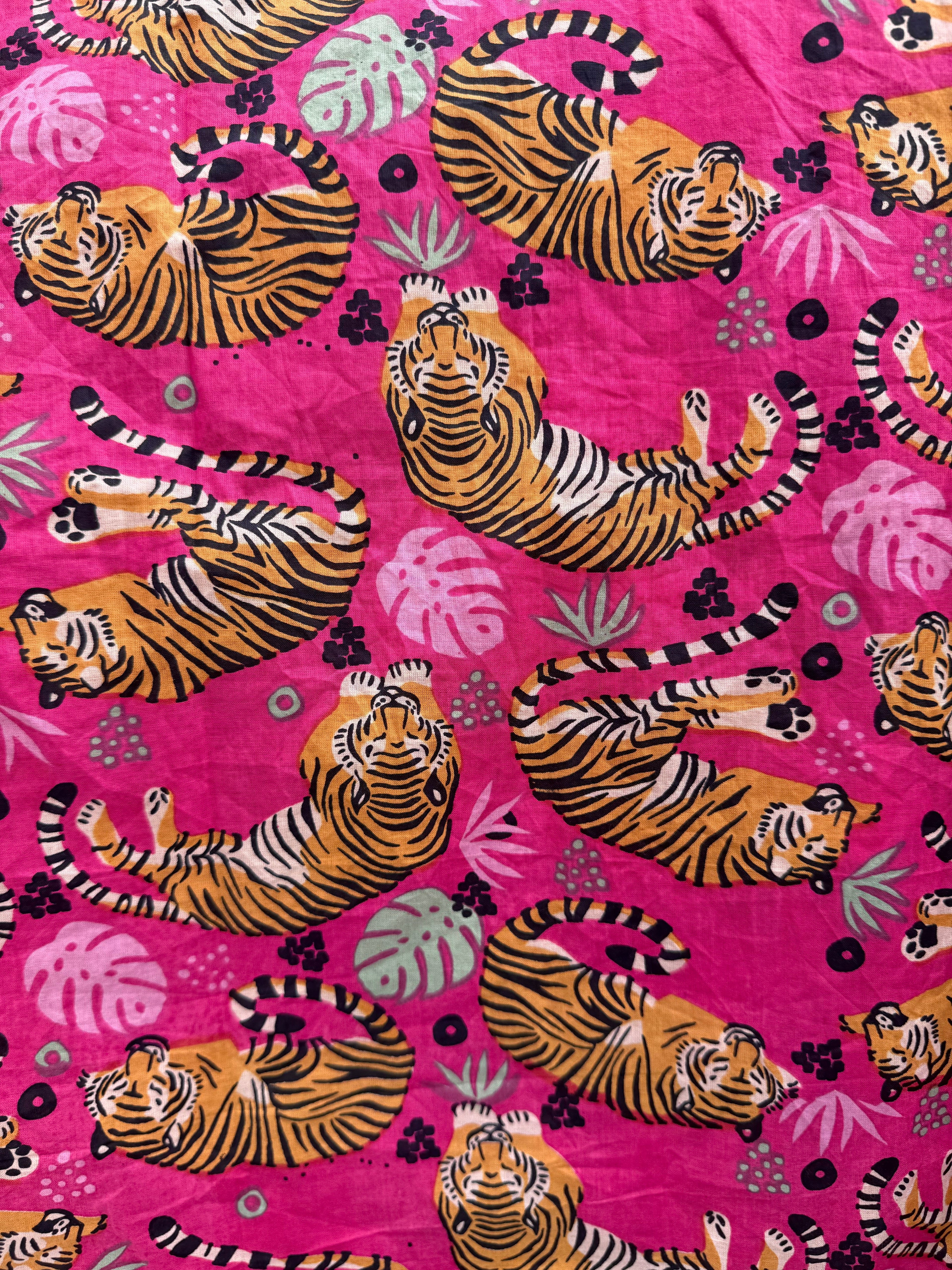 Pyjamas - Hot Pink Tiger Print