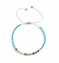 Bracelet - 019 Turquoise Beaded Gem Stone