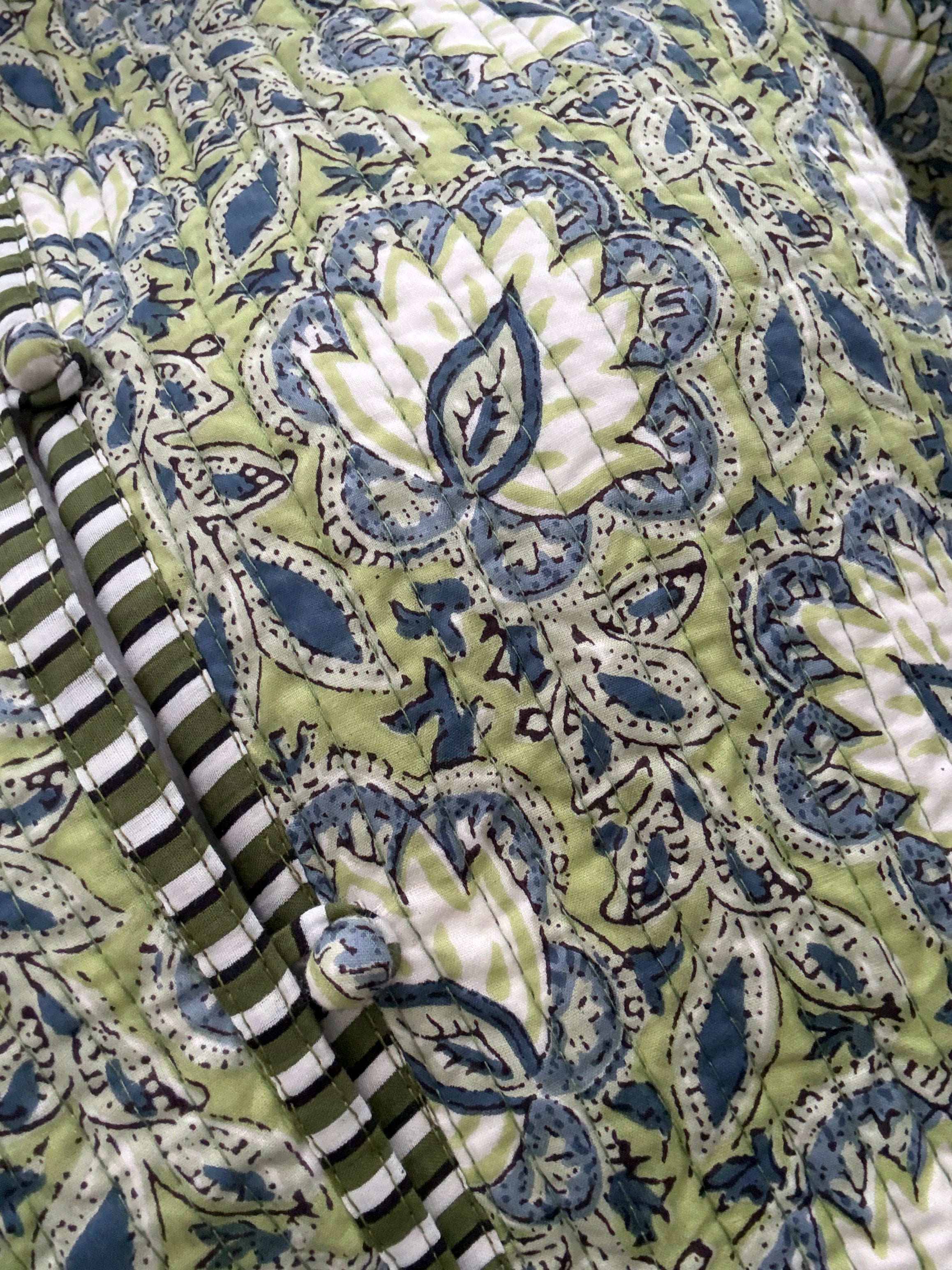 Jacket - Olive Floral