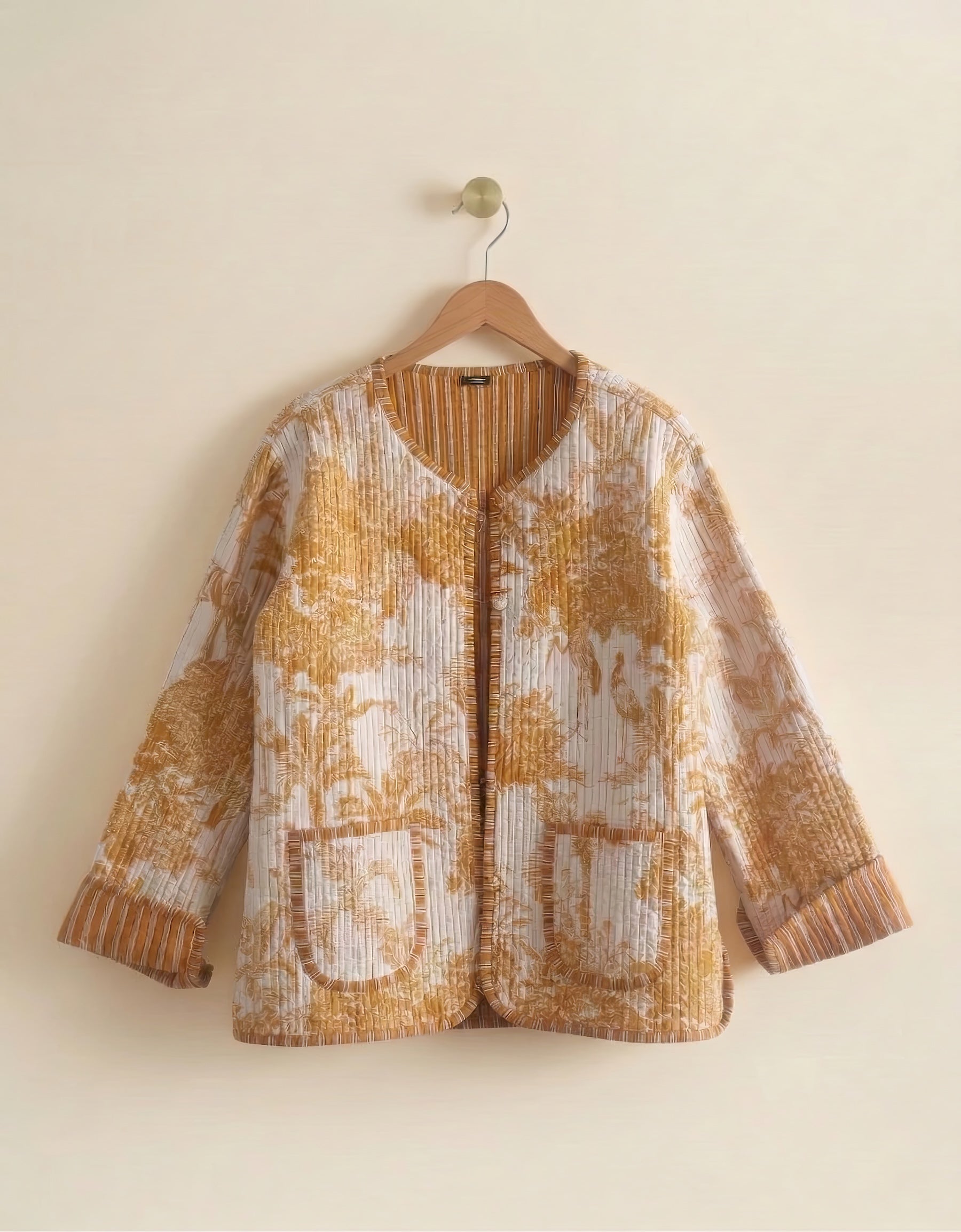 Jacket - Amber Tropical Print