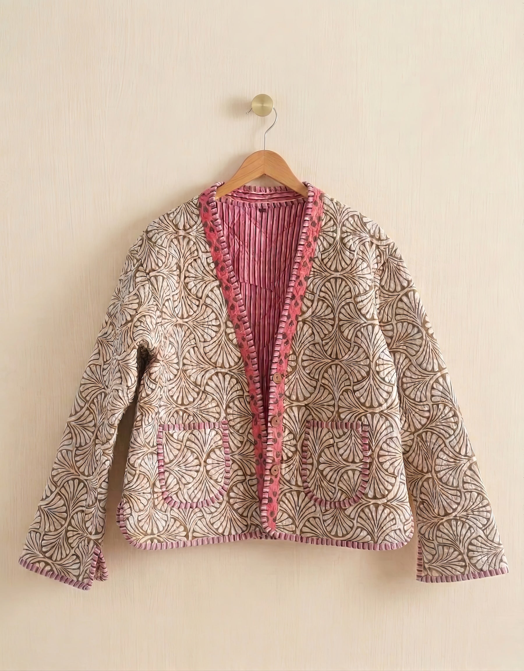 Jacket - Neutral Floral