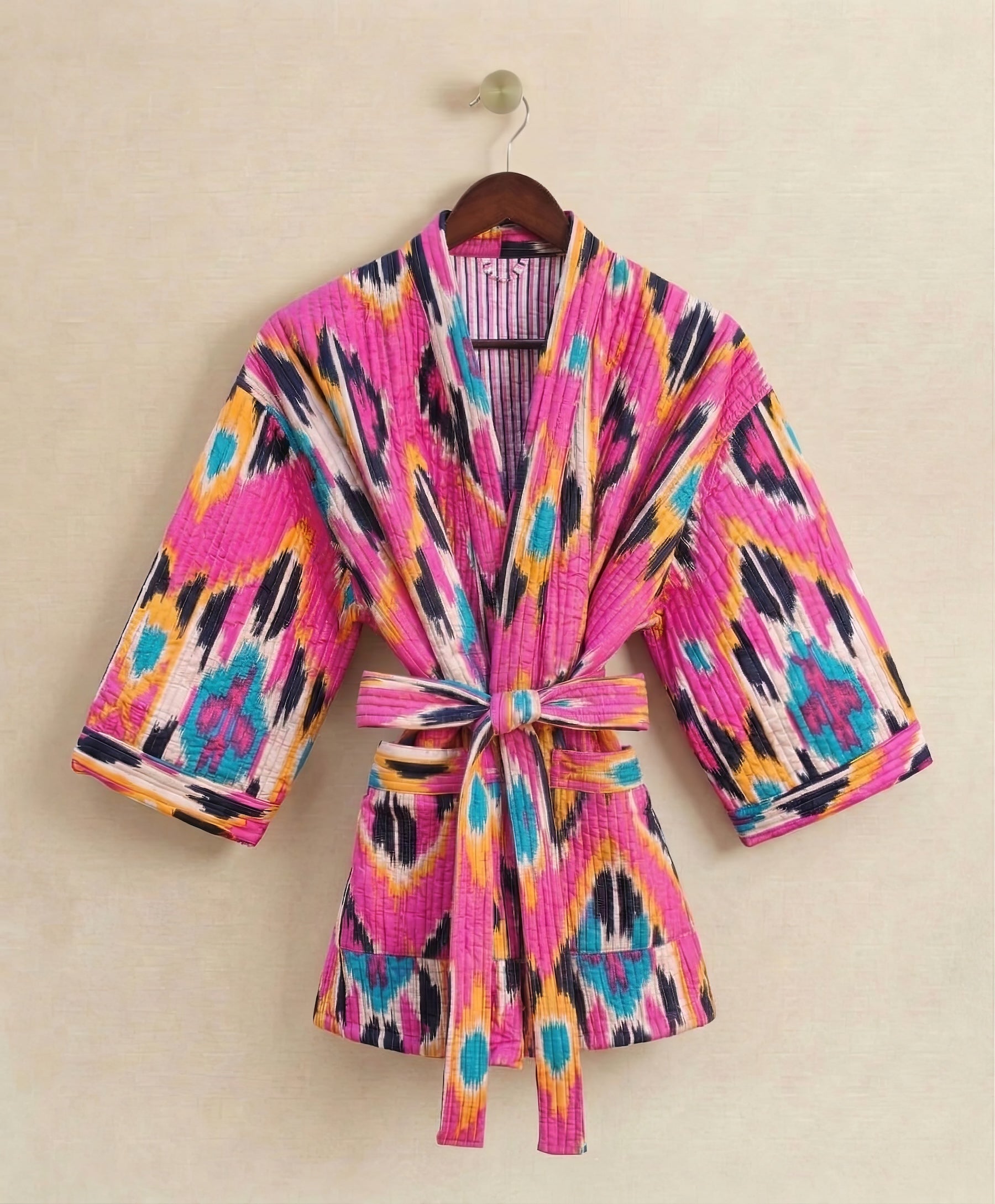 Jacket - Pink Abstract