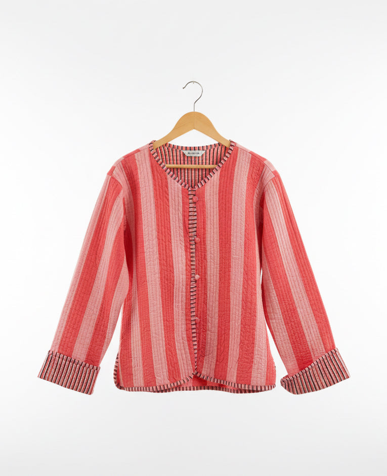 Jacket - Pink Stripe