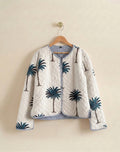 Jacket - Blue Palms