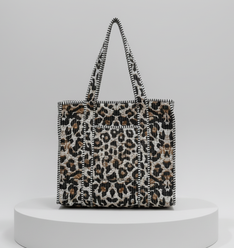 Tote - Leopard Print