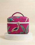 Make up bag - Hot Pink Tropical