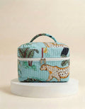 Make up bag - Turquoise Tropical
