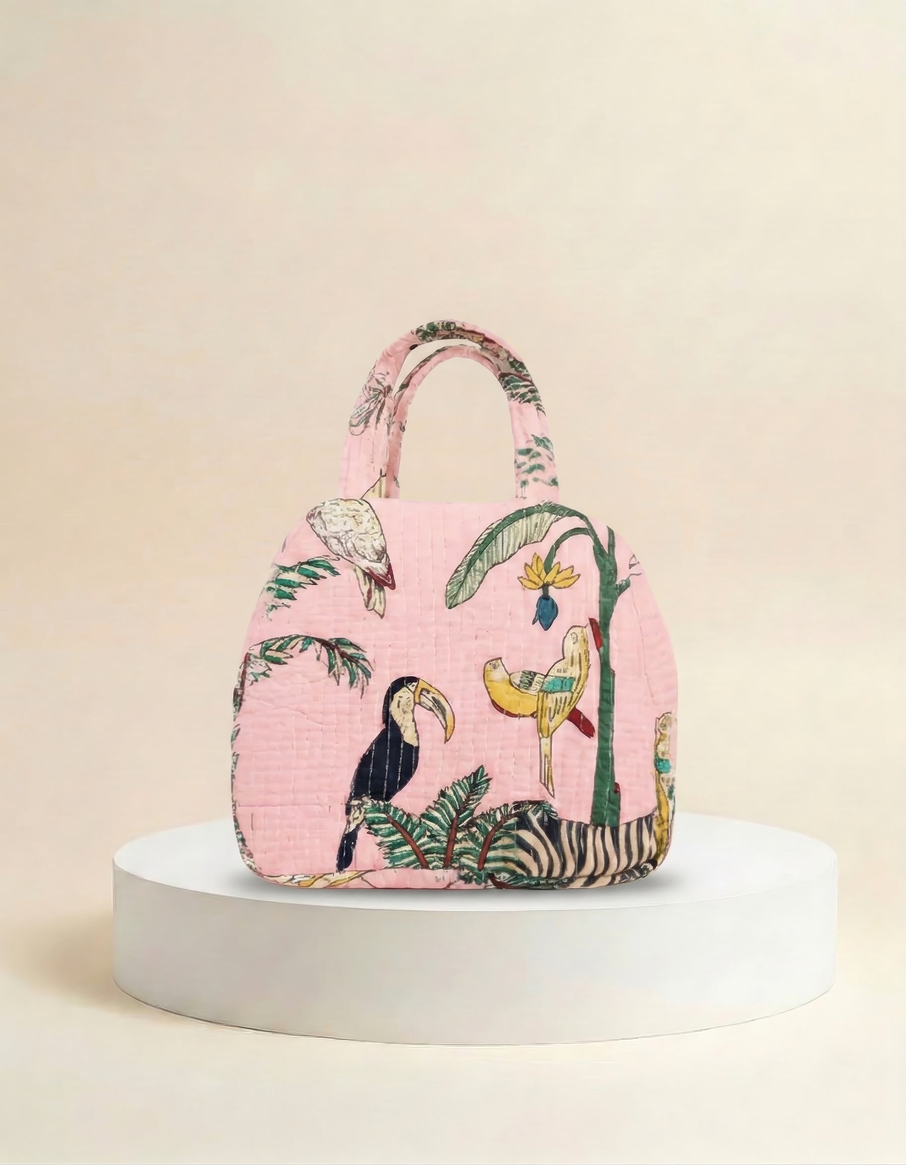 Mini Bag - Pink Tropical