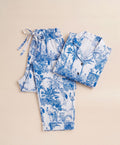 Pyjamas - Bright Blue Palm Tropical