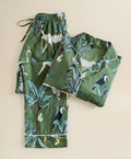 Pyjamas - Green Tropical Print