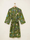 Robe - Green Tropical
