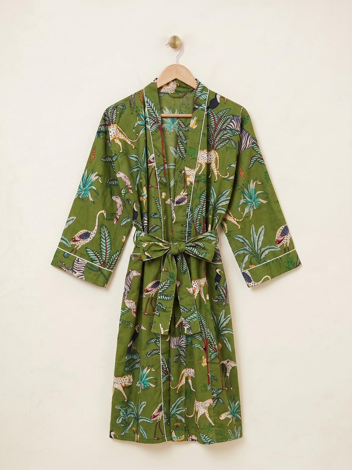 Robe - Green Tropical