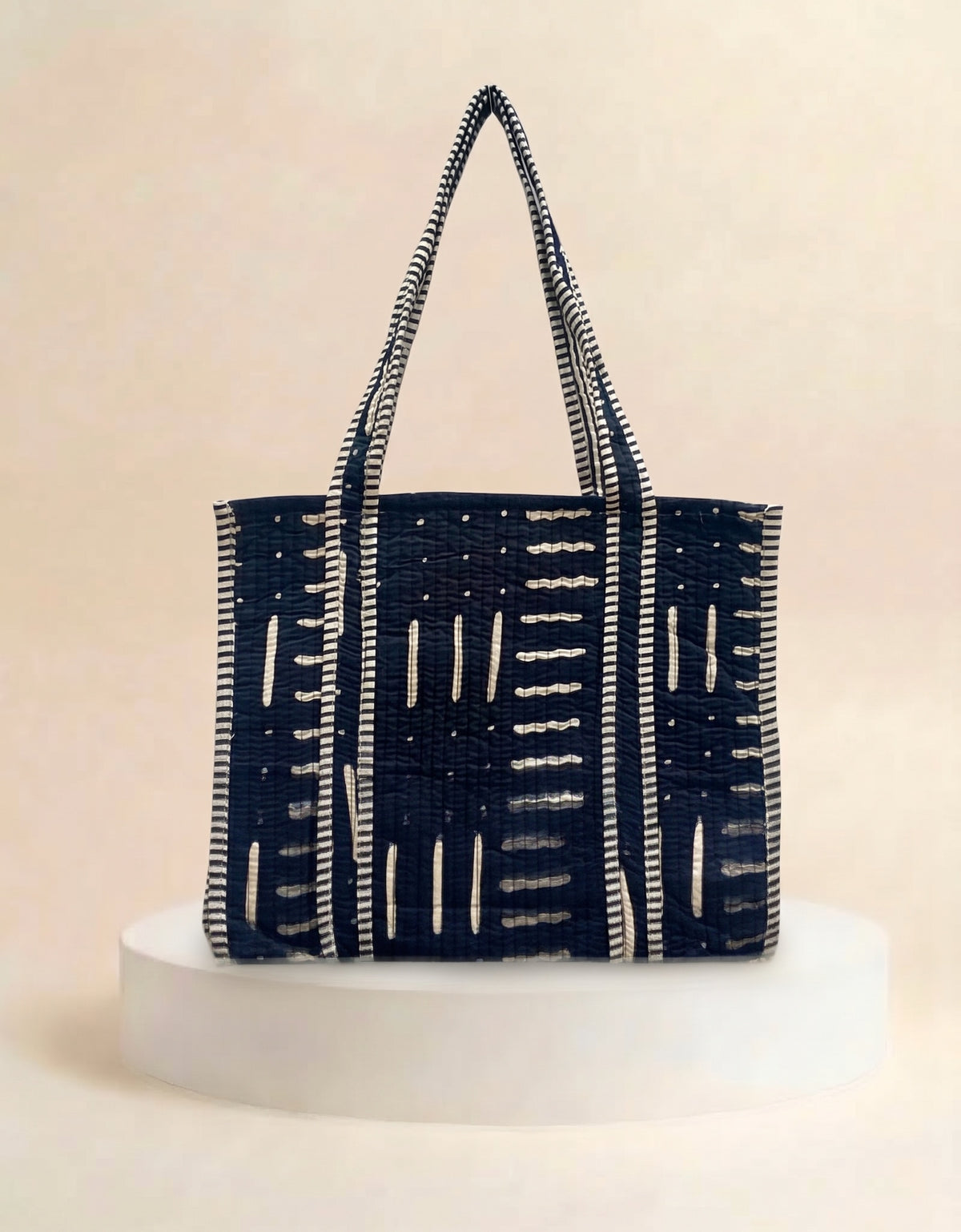 Small Tote - Black Lines