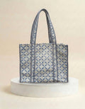 Small Tote - Blue Diamond