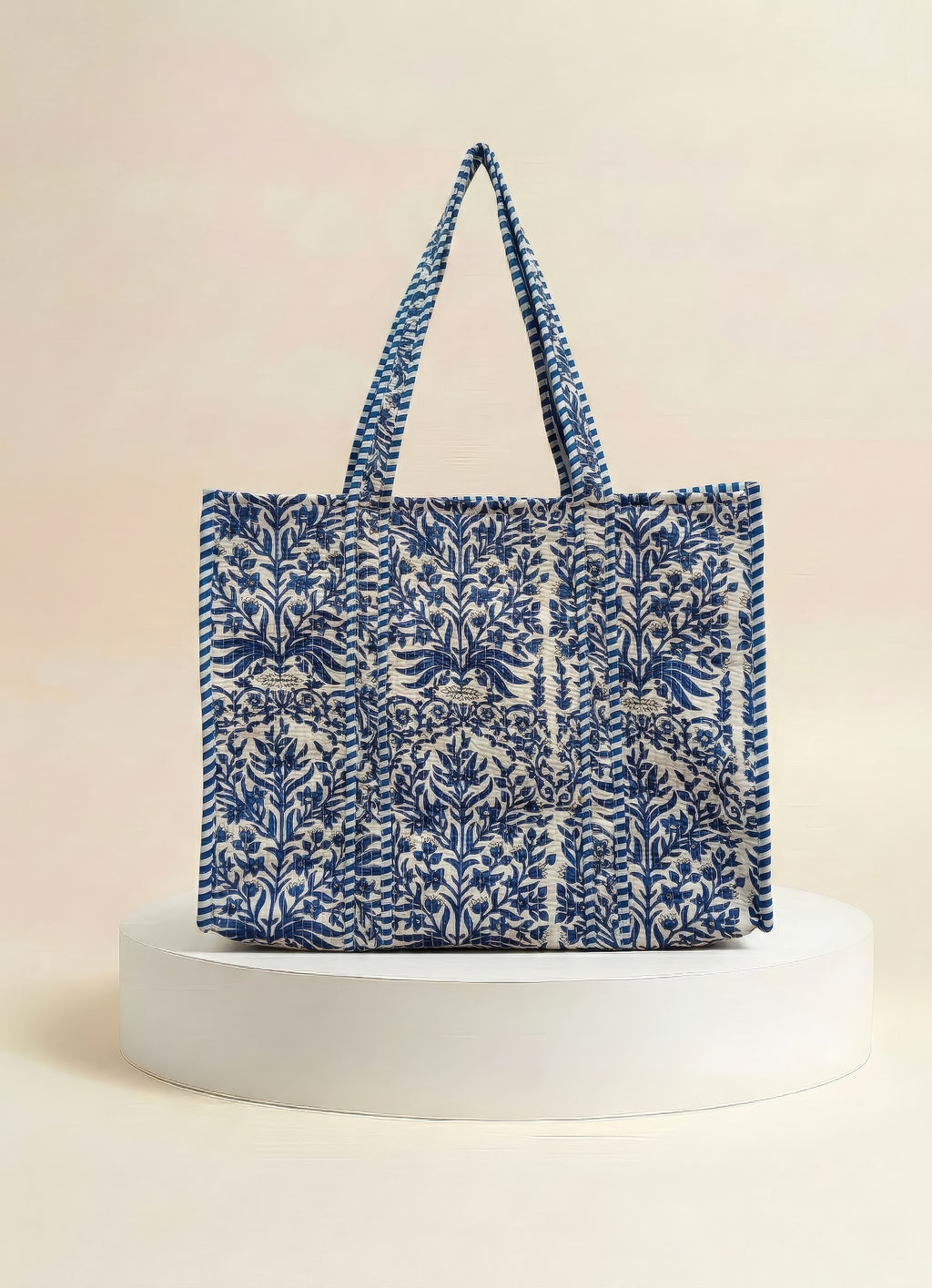 Tote - Blue Floral
