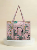 Tote - Light Pink Tropical