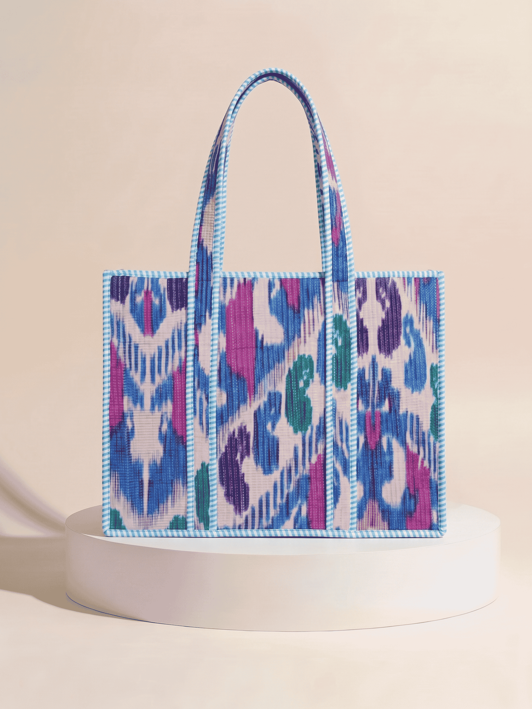 Tote - Purple Abstract