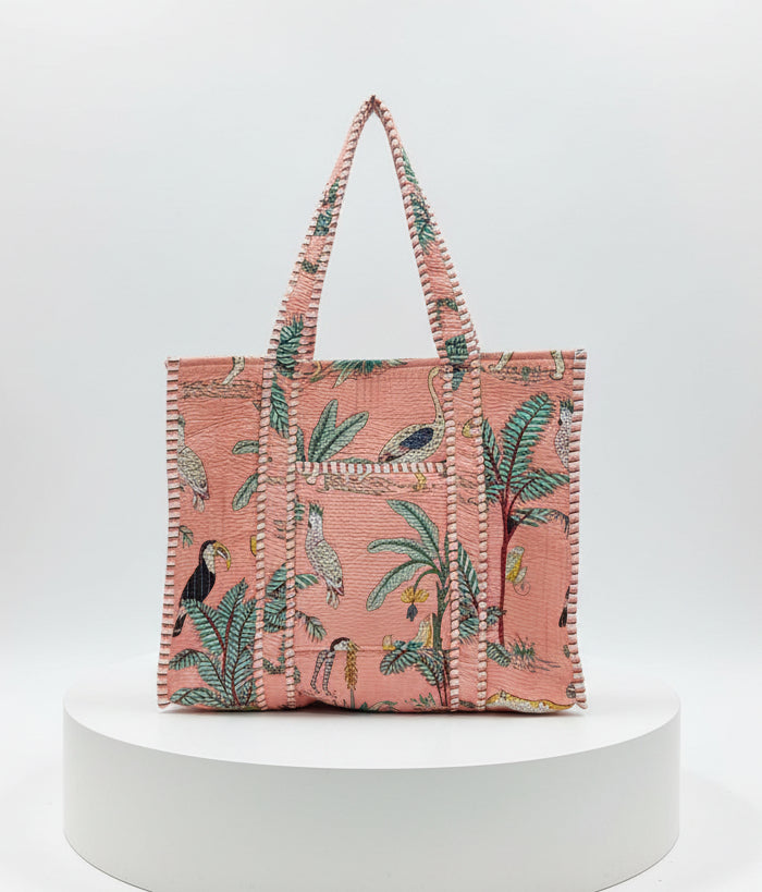 Tote - Coral Tropical