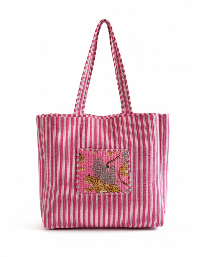Tote - Pink Cheetah