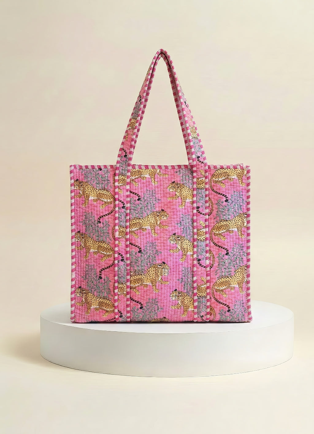 Tote - Pink Cheetah