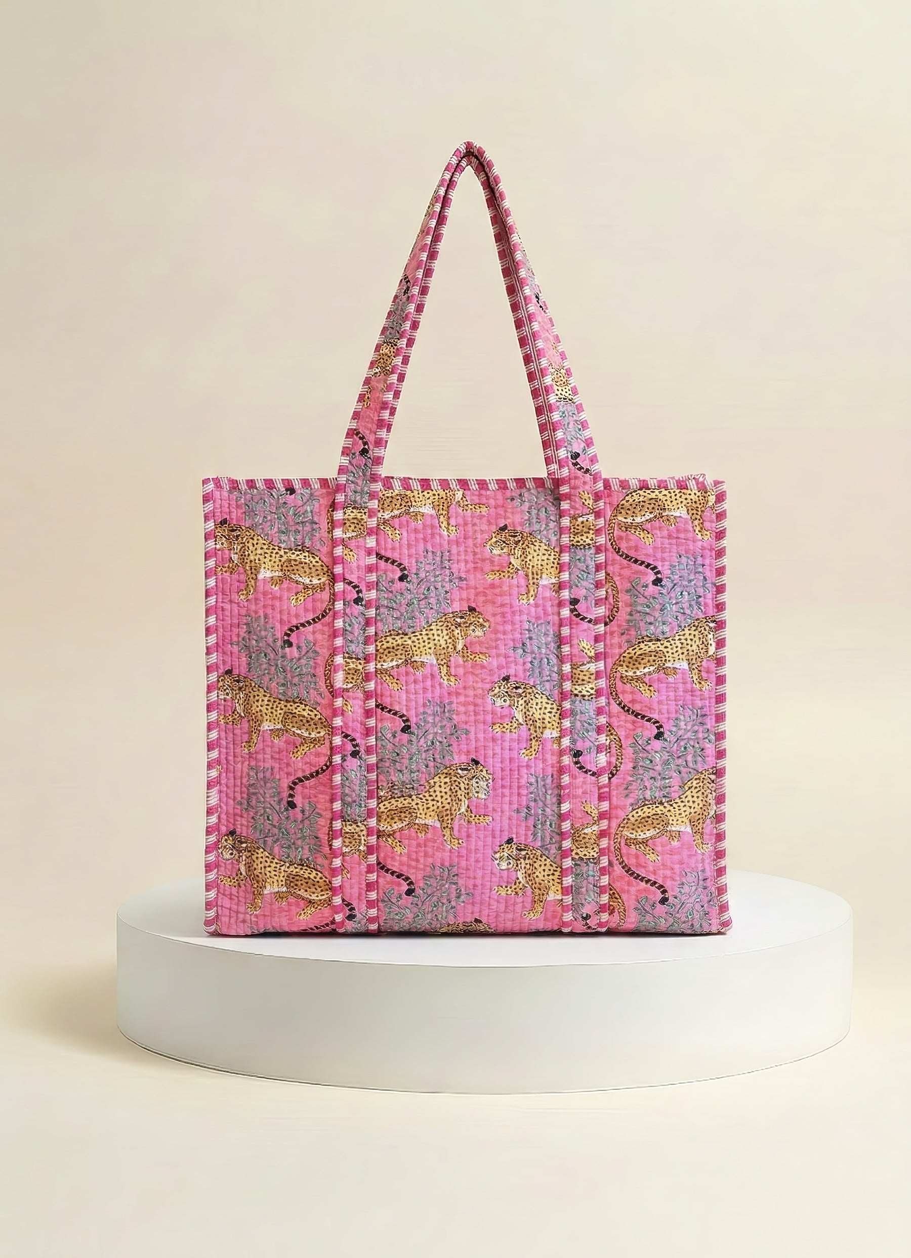Tote - Pink Cheetah