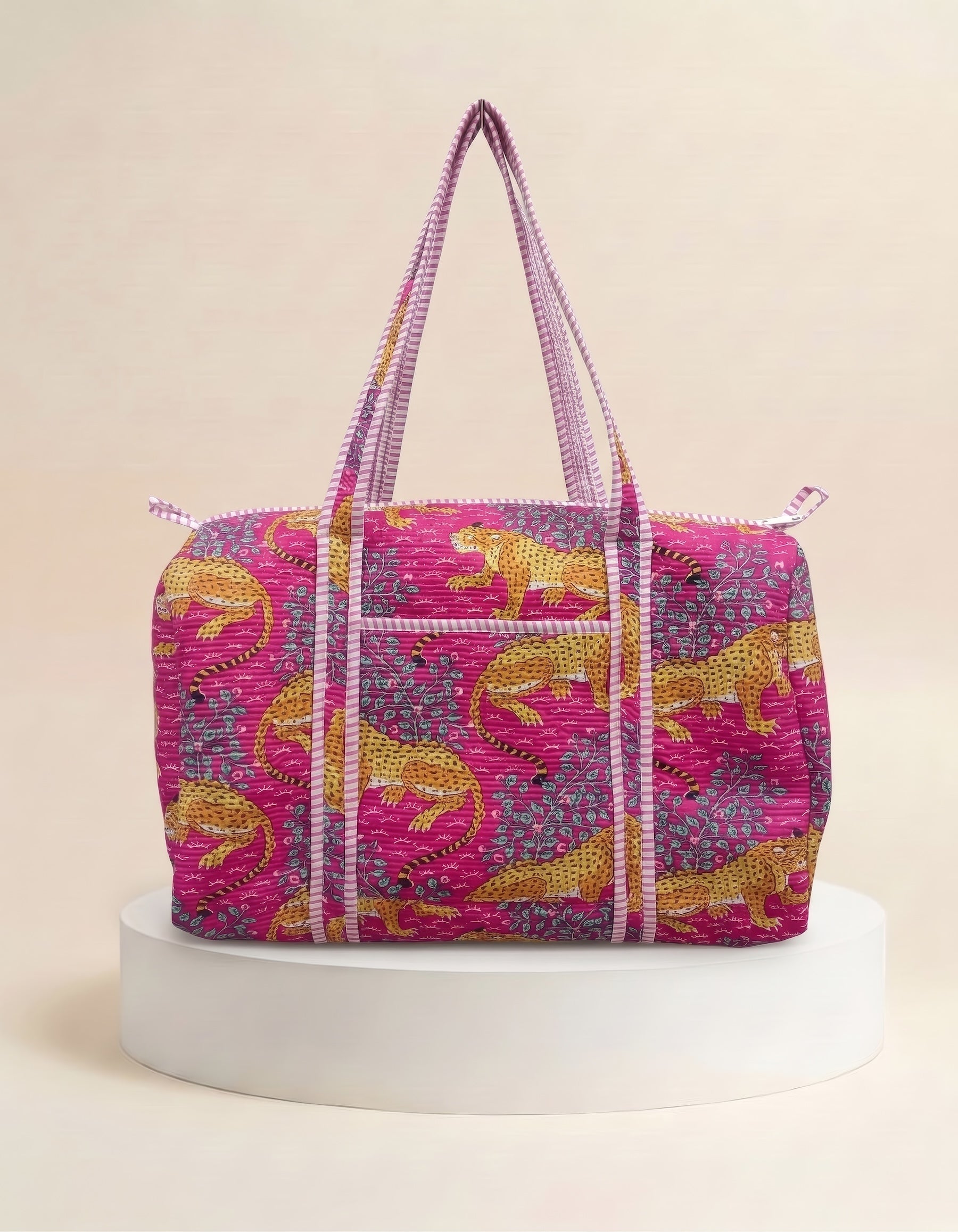Weekend Bag - Hot Pink Cheetah