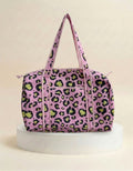 Weekend Bag - Pink Leopard Print