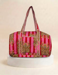 Weekend Bag - Pink Tiger Stripe