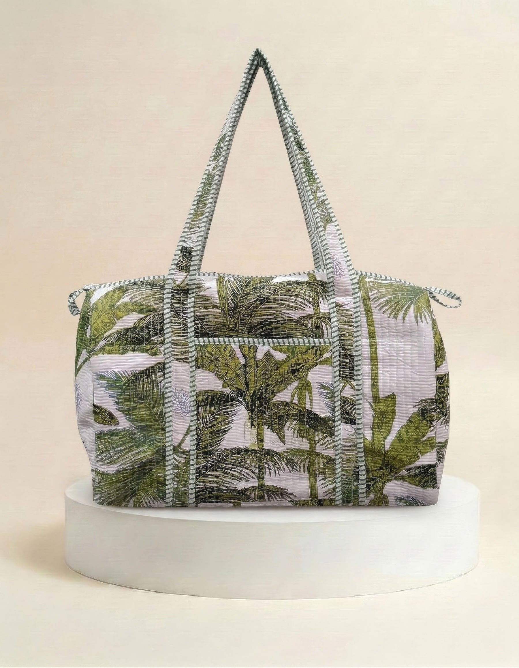 Weekend Bag - Green Palm