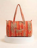 Weekend Bag - Orange Tiger Stripe