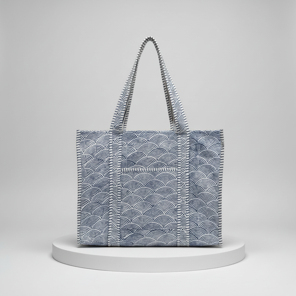 Tote - Blue Wave