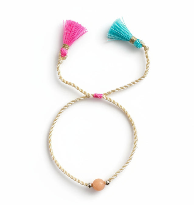 Bracelet - Gold Rope and Tassels