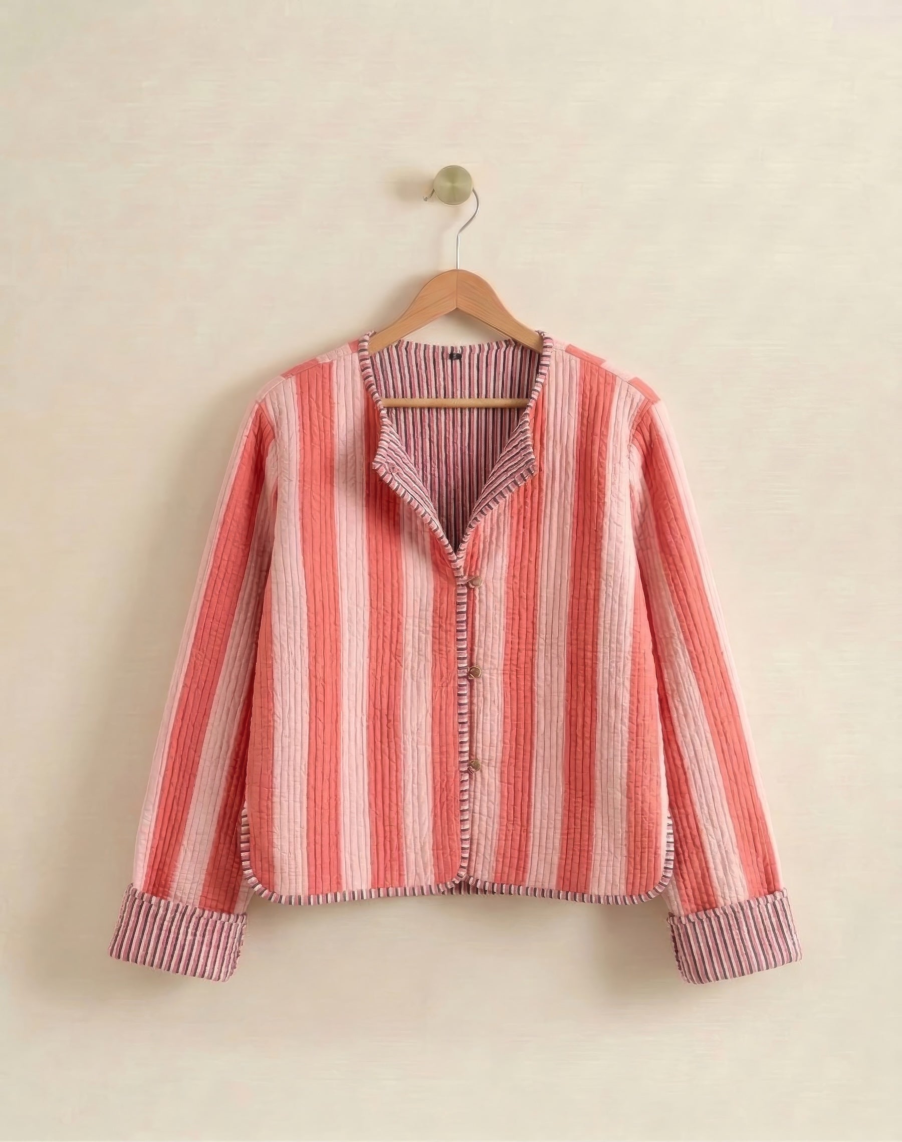 Jacket - Pink Stripe