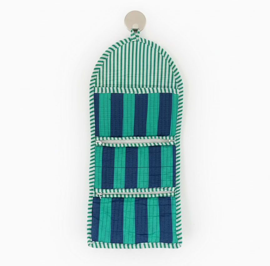 Mini Purse - Blue Stripe