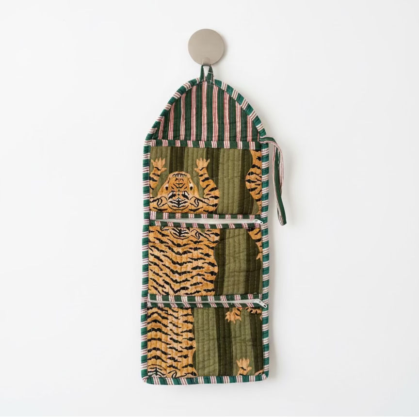 Mini Purse - Green Tiger Stripe