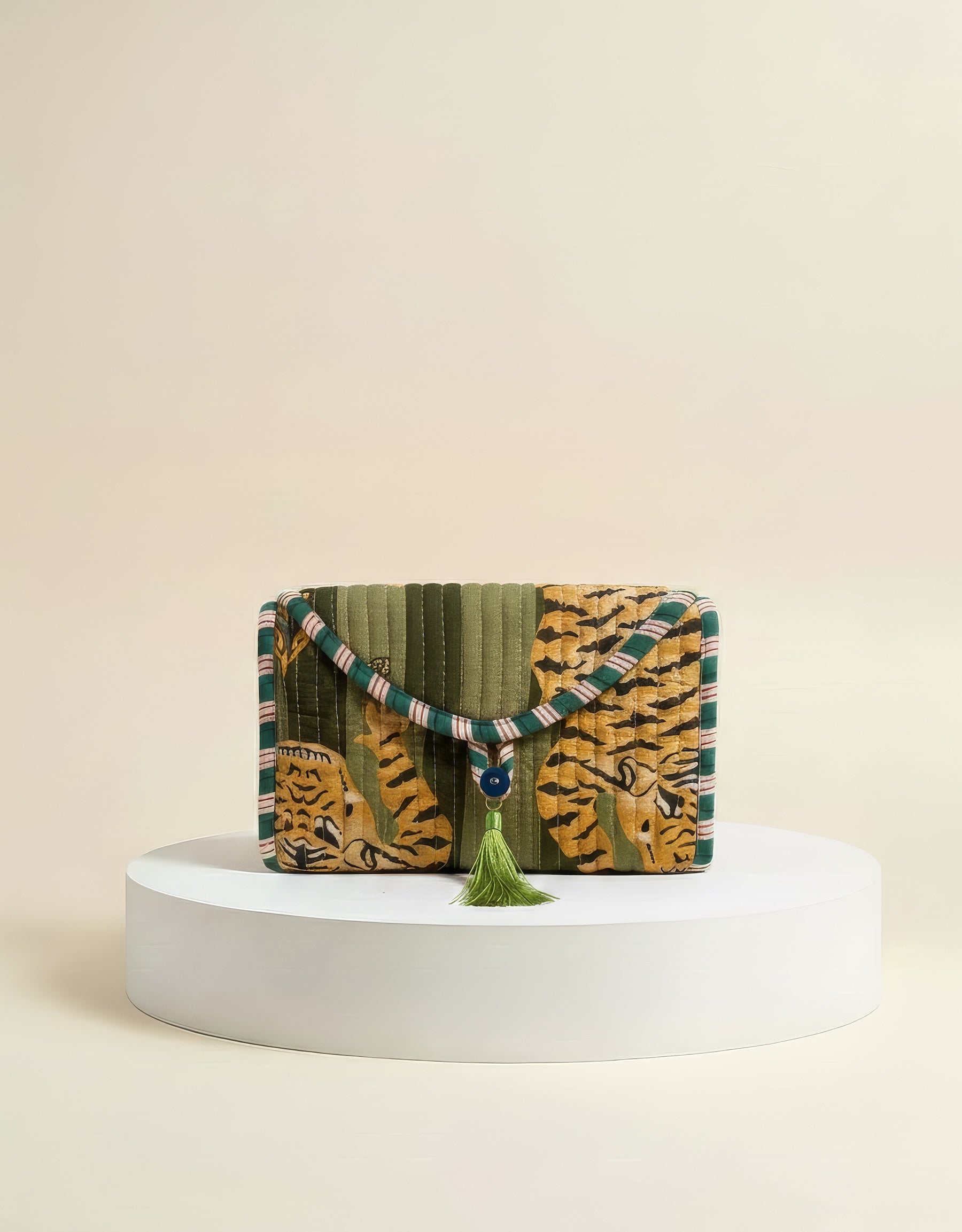 Mini Purse - Green Tiger Stripe