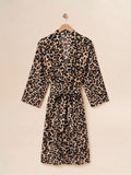 Robe - Leopard Print