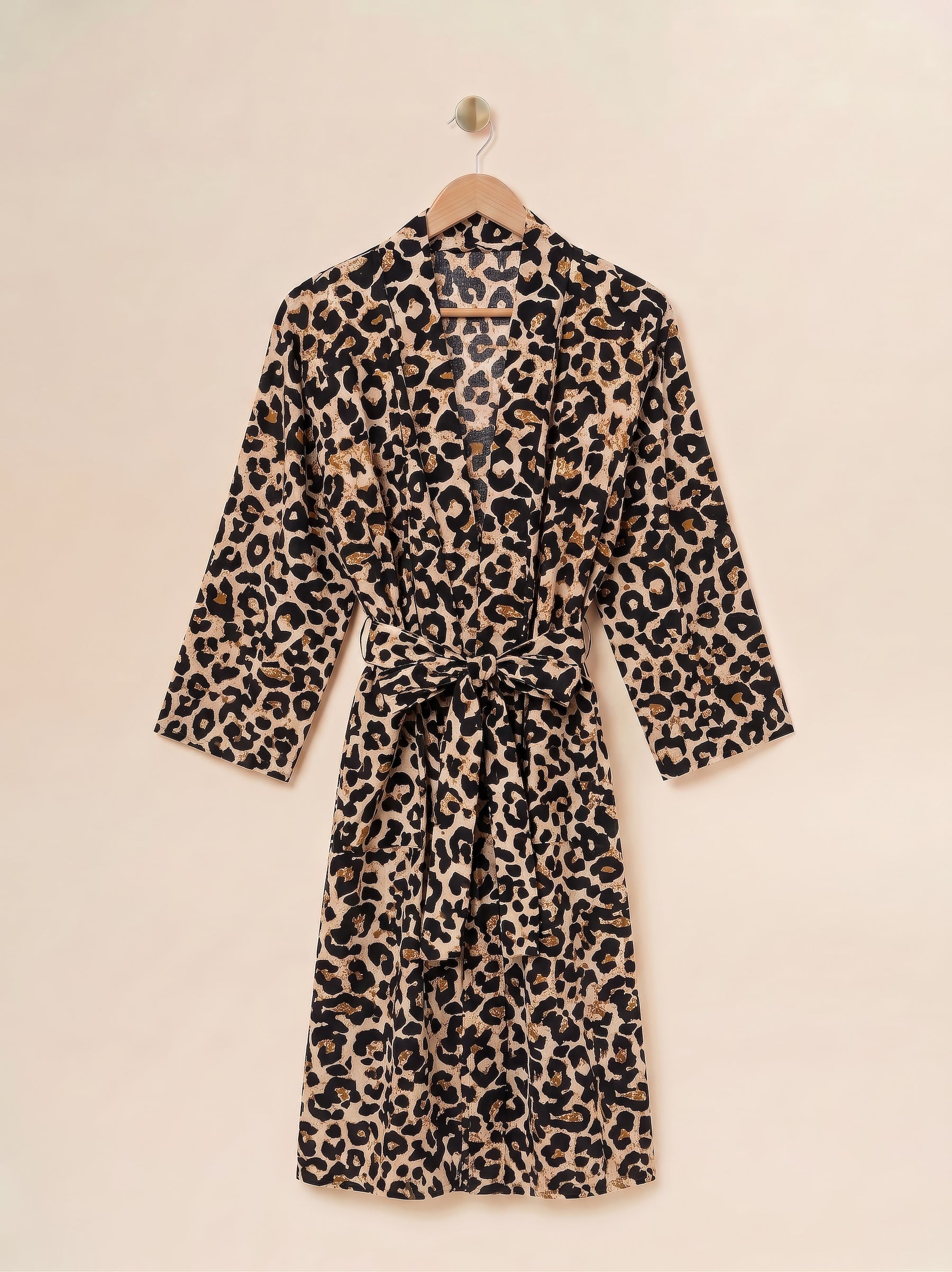 Robe - Leopard Print