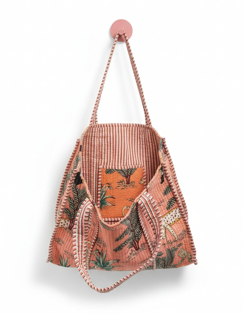 Tote - Coral Tropical
