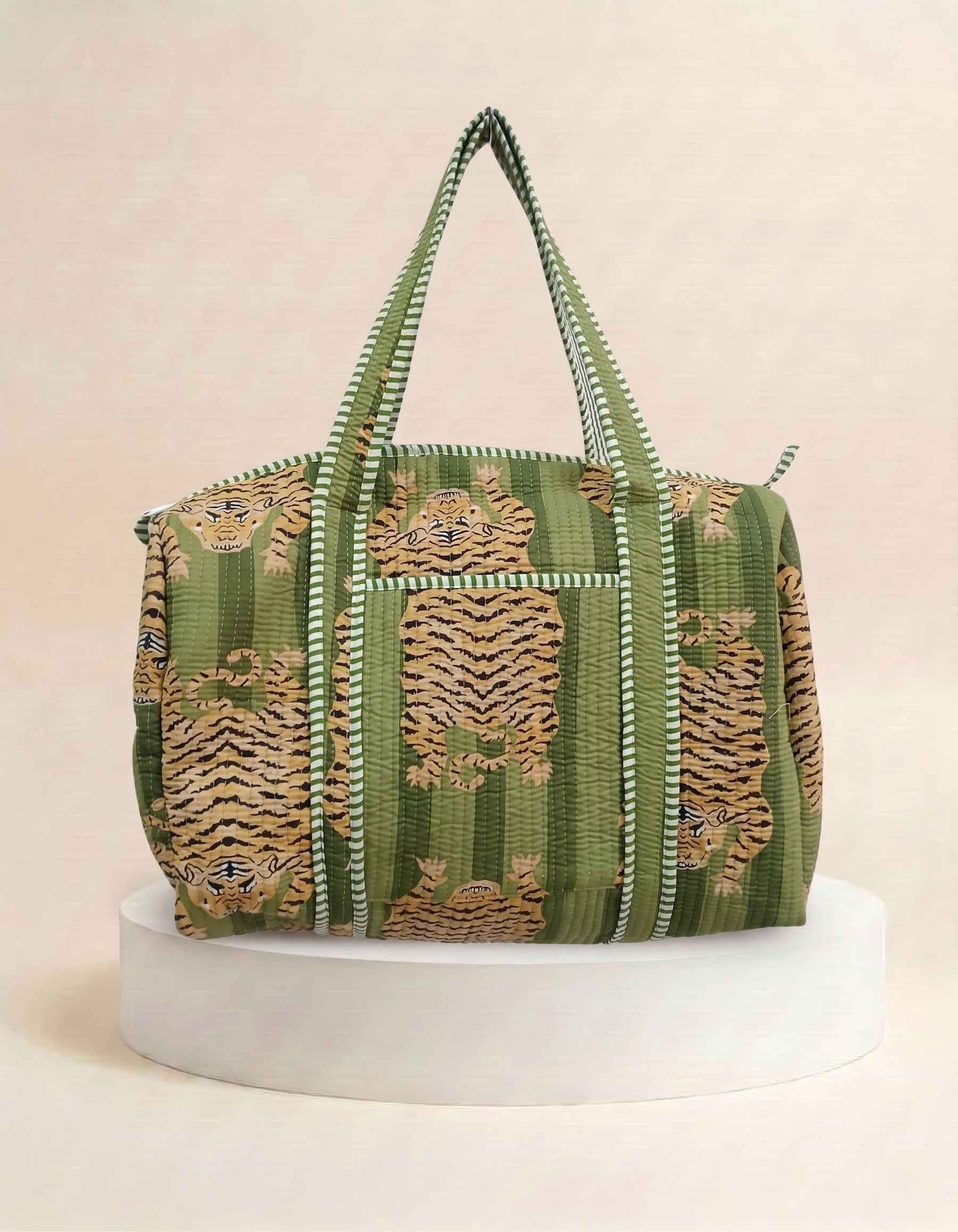 Weekend Bag - Green Tiger Stripe